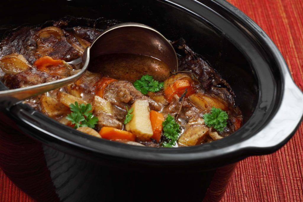 stew in slow cooker