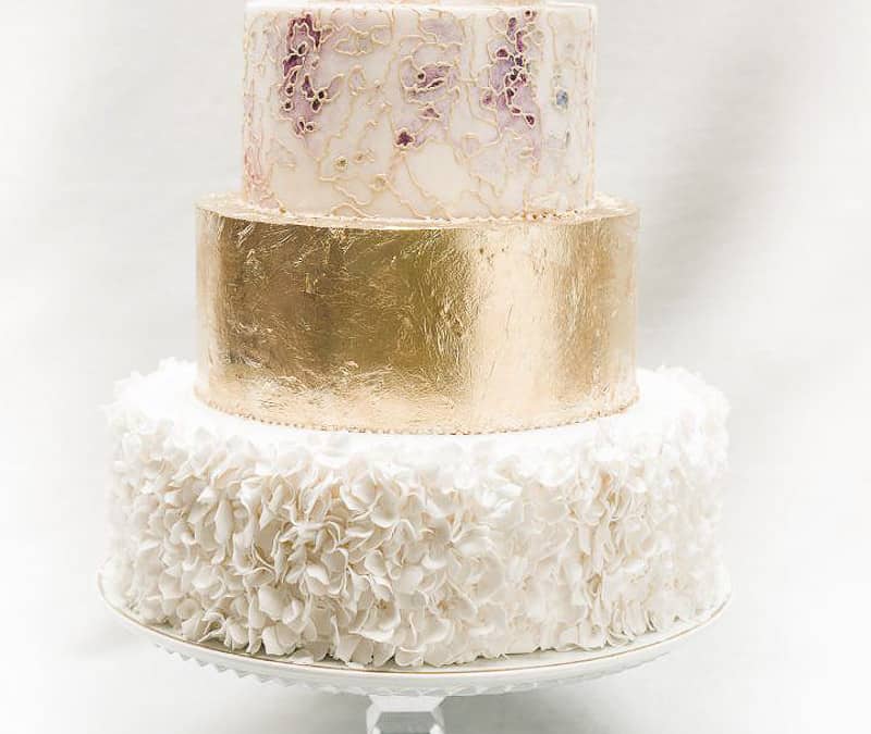 Mid-Summer Nights Dream Wedding Cake, Tuscany