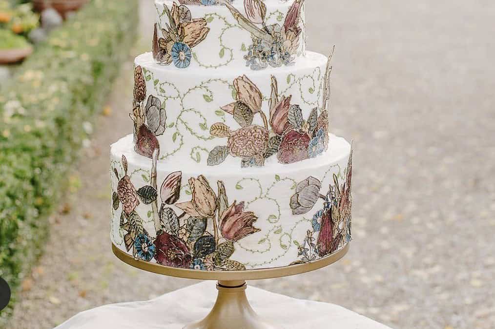 A Renaissance Romance: The Five-Tiered Wedding Cake Inspired by Florence’s Art