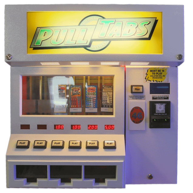 pull tabs machine