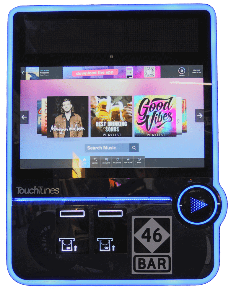 touch tunes machine