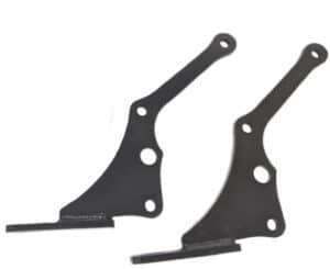 AA-040-S Chevy Rear Motor Mount, 1/4" Steel, Pair