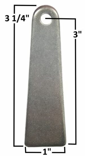 AA-093-A Mirror Bracket, 3 1/4" Long