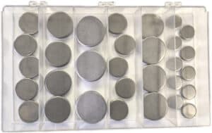 KT-11-A Round End Cap Kit, 1/8" Steel