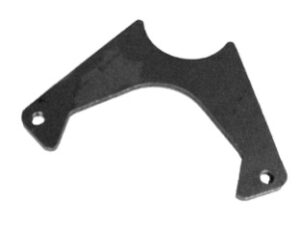 AA-049-A Rear Weld on GM Style Caliper Bracket, Radius to Fit 3" Tubing