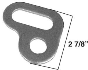 AA-107-A Chassis Tie Down Tab, 3/4" Hole