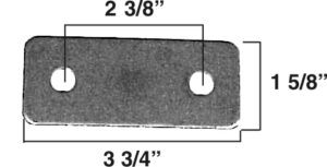 AA-151-A Strap 3 3/4" Long