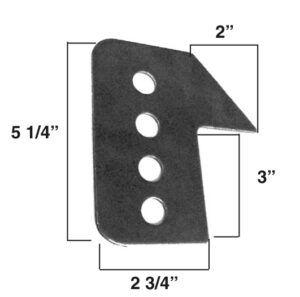 AA-154-A Front Leaf Spring Mounting Bracket