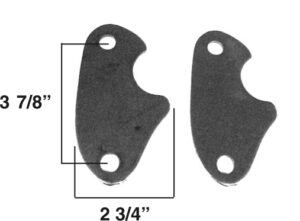 AA-274-A Shock Mount, Fits 1 1/2" Tubing, PAIR