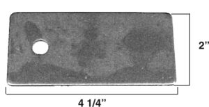 AA-278-A Hood Pin Plate