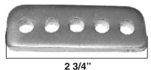 AA-407-A, Pan Hard Bar Mounting Tab 5/16" Holes