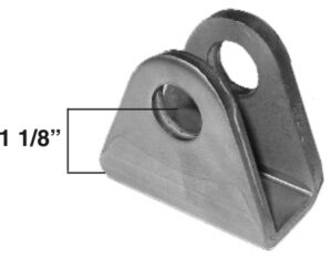 AA-409-A, Clevis for 1/2" Heim, 5/8" Gap