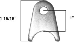 AA-445-A A-Arm Tab, Fits 1" Tubing