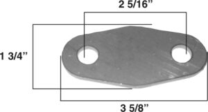 AA-519-A Spreader Bar End Cap For 32 Ford Front End