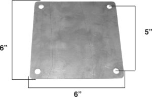 AA-523-A Roll Cage Foot Plate