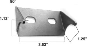 AA-571-A Transmission Mount, Fits 1 1/4" Tubing