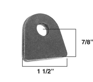 CRM-11-A, Engine Stand Tab 1/8" Chromoly