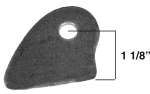 CRM-13-A, Parachute Tab 1/8" Chromoly
