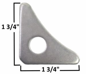 CRM-10-A, Gusset 1/8" Chromoly