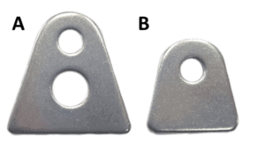 AA-031 Window Frame Tab, 3/16" Hole