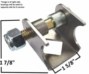 AA-051-D Lightweight Radius Coil Over Mount, Left Side