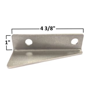 AA-068-B Pinto Rack and Pinion Mounting Bracket, 1/8" Steel, 7/16" Holes