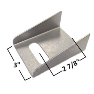 AA-069-B Steering Shaft Bracket, 4" Long