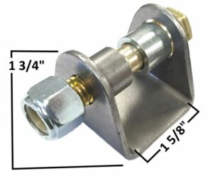 Coil over mount with 1/2" hole for suspension systems.