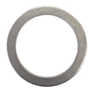 Steel spring shim for machinery and equipment.