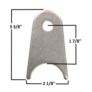 AA-121 Universal Frame Tab Fits 1 5/8" Tubing