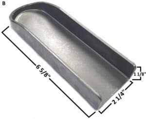 AA-161-B Motor Mount, No Slot