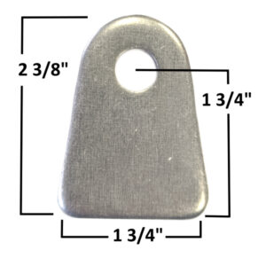 AA-181 Large Chassis Tab
