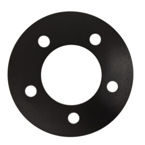 AA-272-C 5" X 5" Wheel Spacer, 1/16" Aluminum, Anodized Black