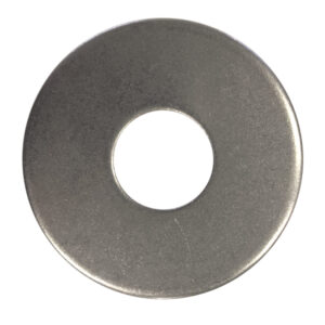 Steel spacer for HVAC or industrial applications, 3 1/2 inch diameter, 3/16 inch thickness.