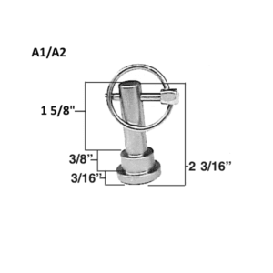 AA-302 Shock Quick Release And Lynch Pin