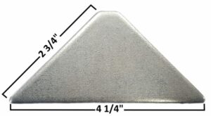 AA-508-A Heavy Duty Corner Gusset, 1/4" Steel