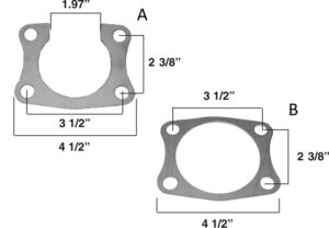 LZ-31 Axle Retainer Plate/Axle Spacer Plate For Big Ford