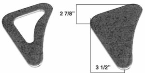 AA-094 90 Degree Heavy Duty Corner Gusset