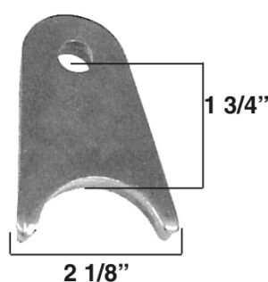 AA-270 Frame Tab For NHRA Cars Fits 1 5/8" Tubing