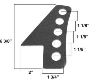 AA-341 IMCA Trailing Arm Mount