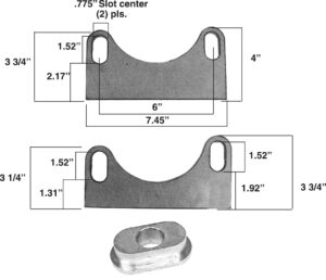 LZ-10 Upper A-frame Mount/Anti-Dive Bushings