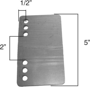 LZ-110-A, Brake Pedal Mount