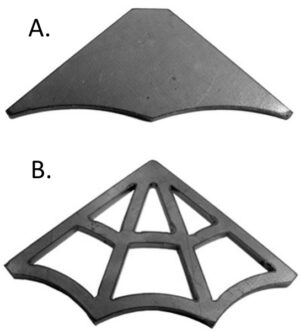 All Season Innovations LZ-113 Web Gusset parts for roofing systems.