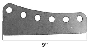 LZ-3-A, Trailing Arm Bracket 9" Long