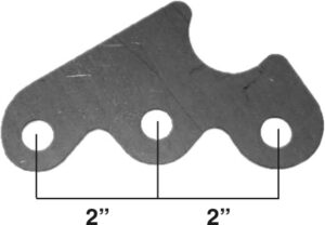 LZ-46-B Shock Mount, 3/4" Holes
