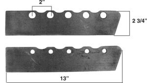 LZ-4 Lift Bar Plate