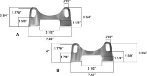 LZ-65 Upper A-arm Mount