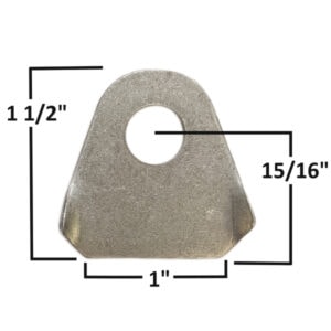 AA-220 Body Tab With 7/16" Hole