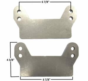AA-646-A GM A-Arm Mounting Plate – PAIR