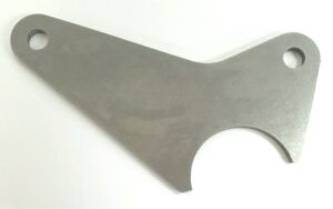 LZ-88-E 2.75" Anti Wrap Ladder Bar Bracket, 1/4" Steel, Fits Dana 44 axle